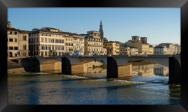 Sunny evening in Florence Framed Print by Ranko Dokmanovic