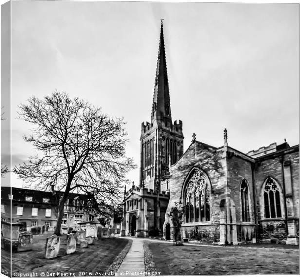 Oundle Church Canvas Print by Ben Keating