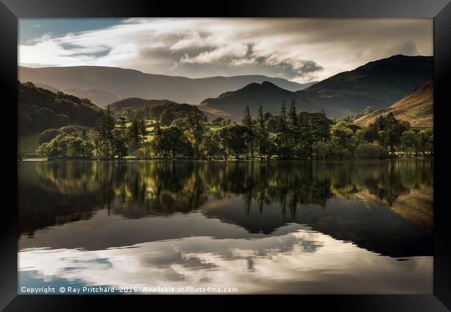 Ullswater Reflections Framed Print by Ray Pritchard