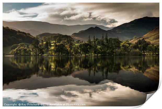 Ullswater Reflections Print by Ray Pritchard