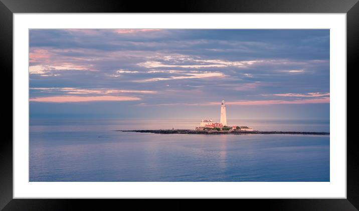 The Calm of St. Mary's Framed Mounted Print by Naylor's Photography