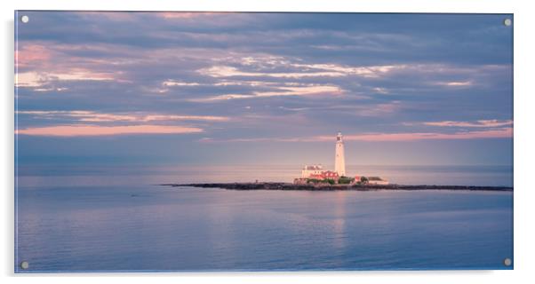 The Calm of St. Mary's Acrylic by Naylor's Photography