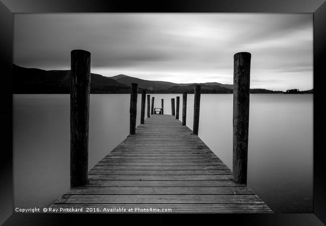 Ashness Jetty Framed Print by Ray Pritchard