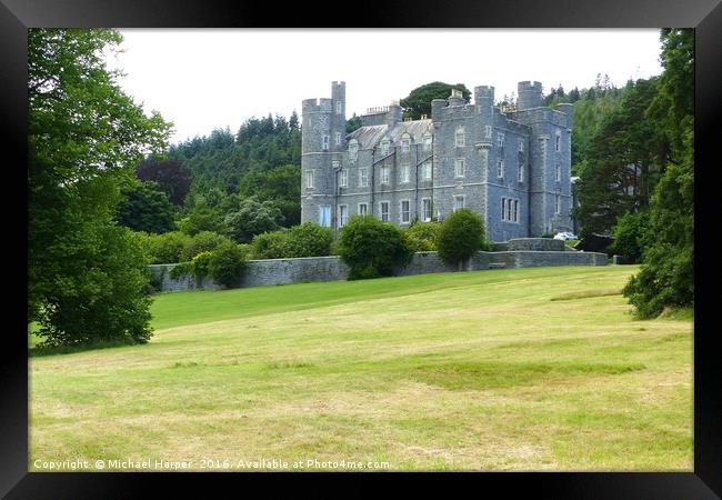 Castlewellan Country Park and Castle Framed Print by Michael Harper