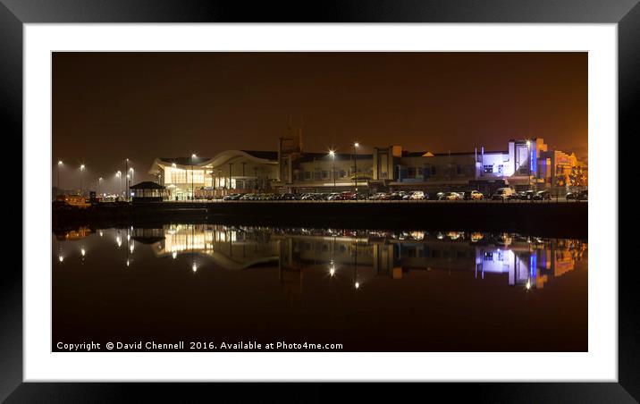 New Brighton Reflection  Framed Mounted Print by David Chennell