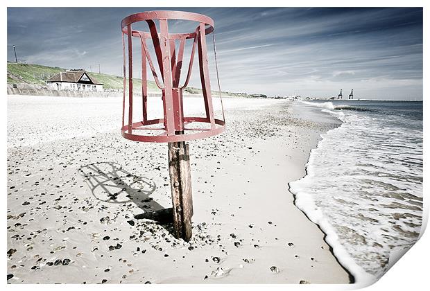 Beach Beacon Print by Stephen Mole