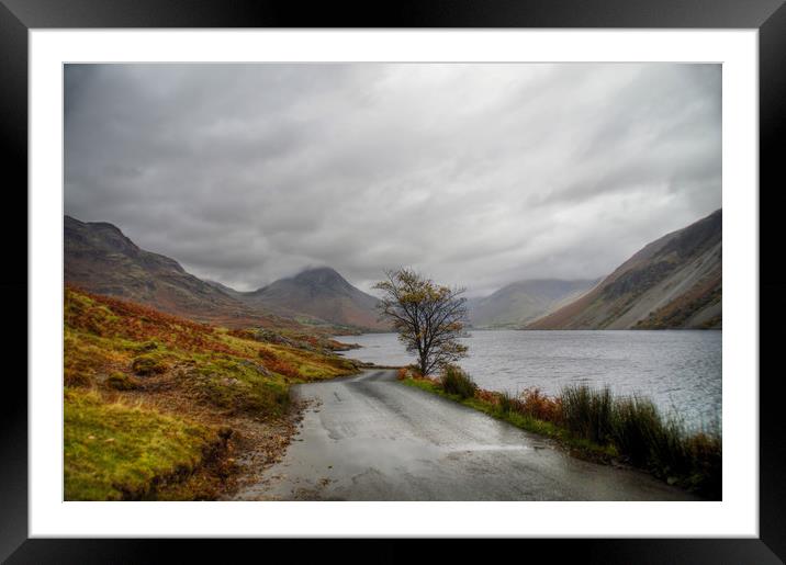 Wastwater Lake District Framed Mounted Print by Sarah Couzens