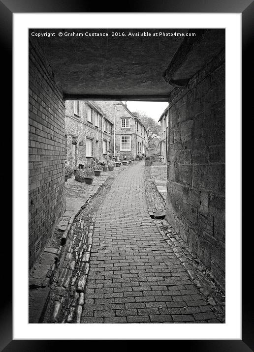 Burford, Cotswolds Framed Mounted Print by Graham Custance