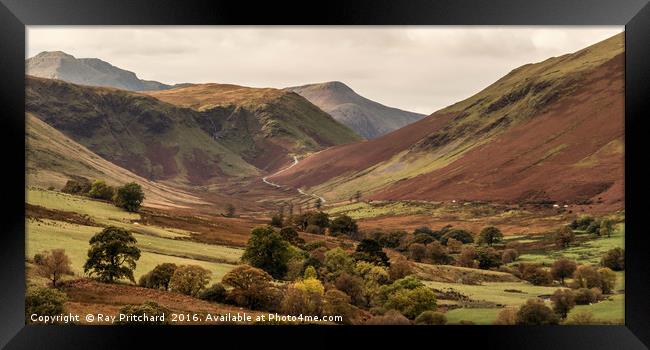 Newlands Pass Framed Print by Ray Pritchard