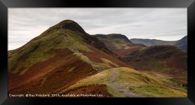 Catbells Framed Print by Ray Pritchard