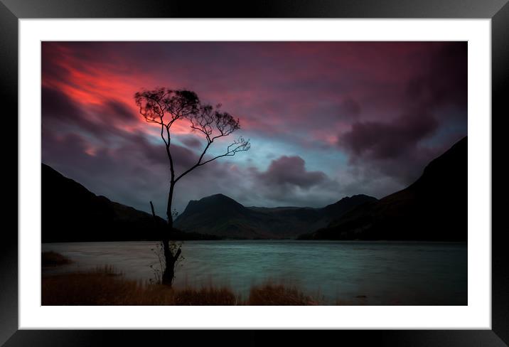  Buttermere Dawn Framed Mounted Print by Paul Andrews