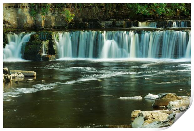 YORKSHIRE FALLS Print by andrew saxton