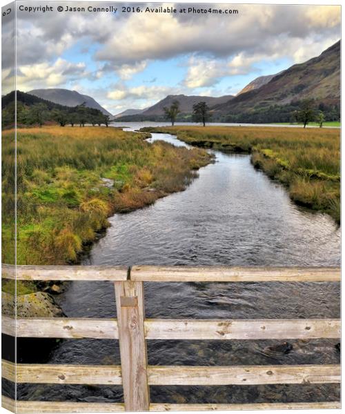 Buttermere Views Canvas Print by Jason Connolly