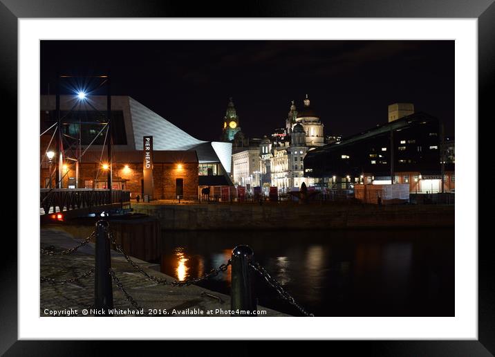 Liverpool in glory Framed Mounted Print by Nick Whitehead