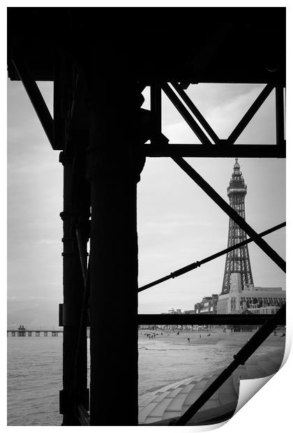 Blackpool Tower  Print by chris smith