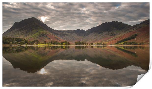 Fleetwith Pike and Haystacks Print by Paul Andrews