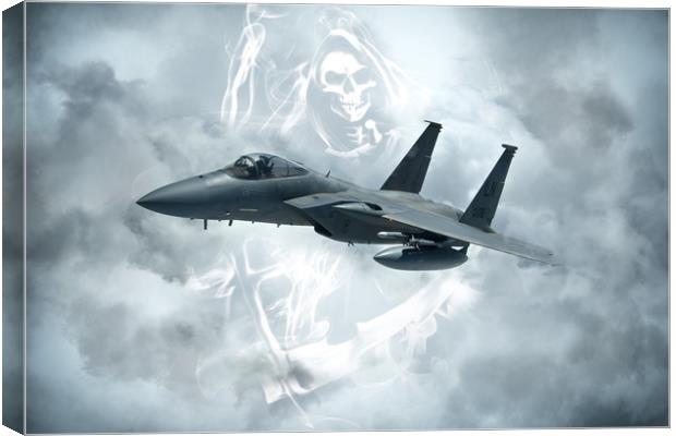 F15 Reaper Canvas Print by J Biggadike