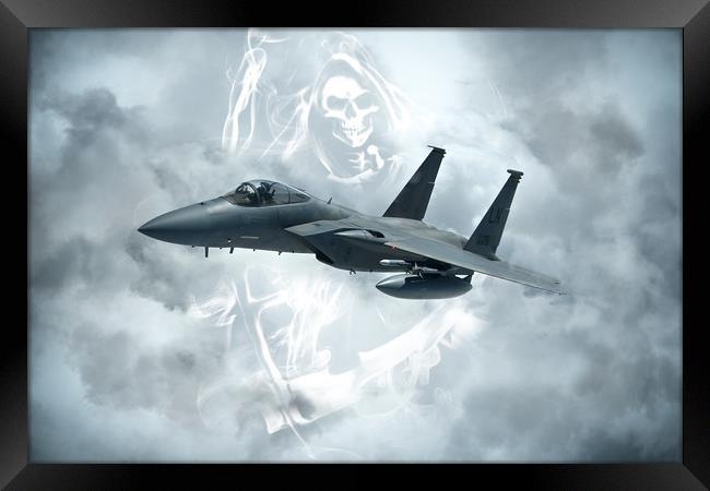 F15 Reaper Framed Print by J Biggadike