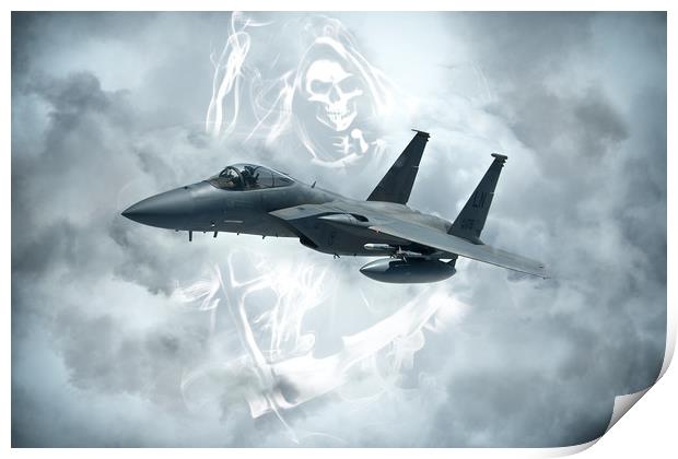 F15 Reaper Print by J Biggadike