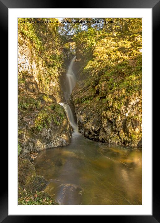 Aira Force. Framed Mounted Print by Angela Aird