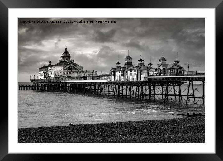 Eastbourne Pier Framed Mounted Print by Dave Angood