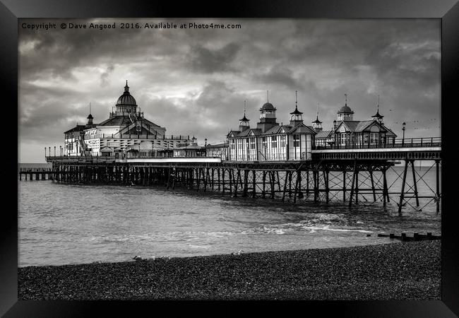 Eastbourne Pier Framed Print by Dave Angood