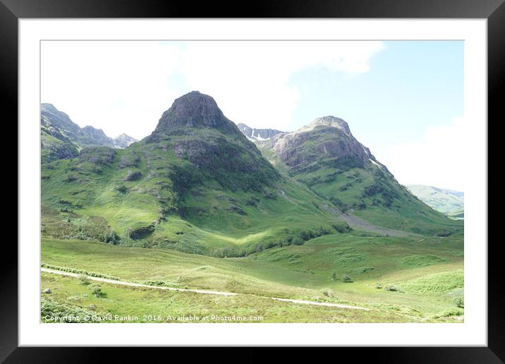 Glen Coe, Scotland Framed Mounted Print by Photogold Prints