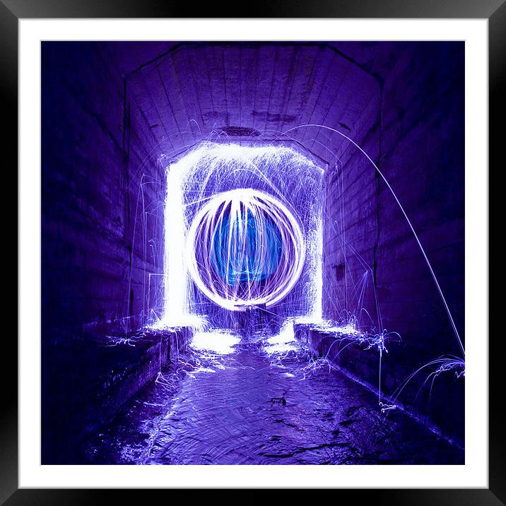 underground ball Framed Mounted Print by chief rocka