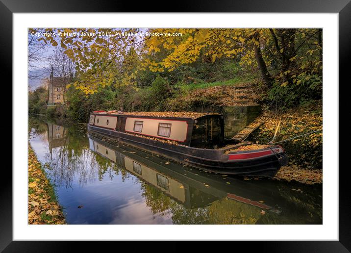 Autumn on the Chesterfield Framed Mounted Print by K7 Photography
