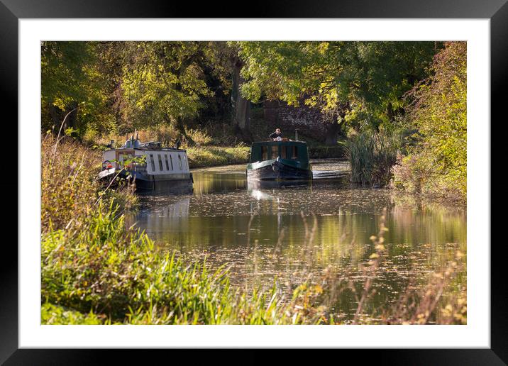 Kennet & Avon Canal Framed Mounted Print by Philip Cooper