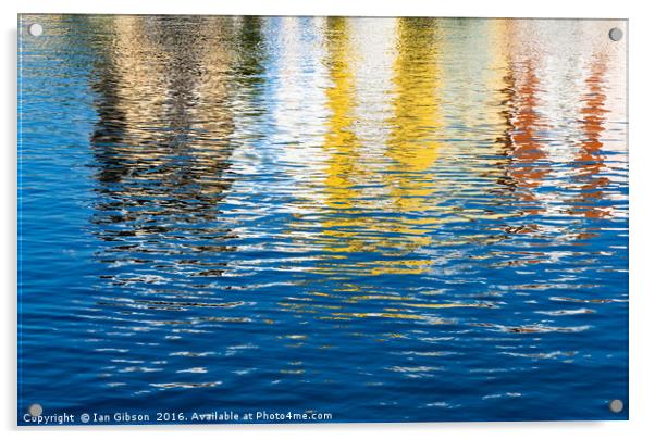 Reflecting (1) Acrylic by Ian Gibson
