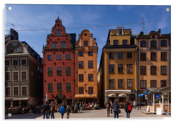 Stortorget Acrylic by Thomas Schaeffer