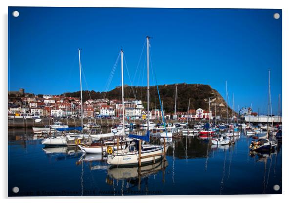 Harbour blues! Acrylic by Stephen Prosser