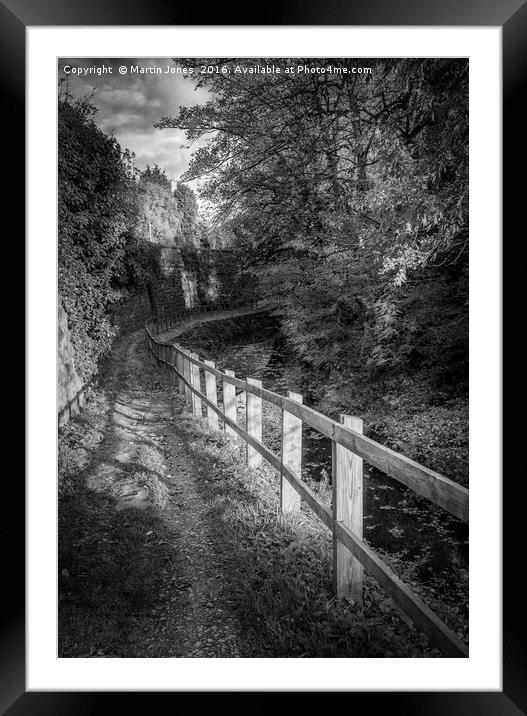 Captivating Autumnal Scene on Chesterfield Canal Framed Mounted Print by K7 Photography
