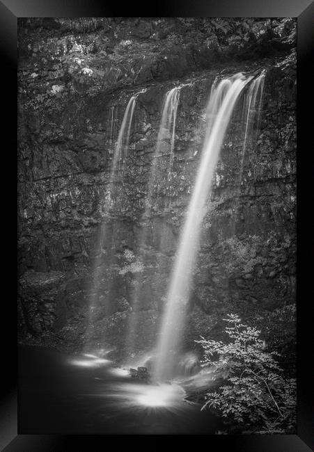 Upper Dalcairney Falls Framed Print by Gareth Burge Photography