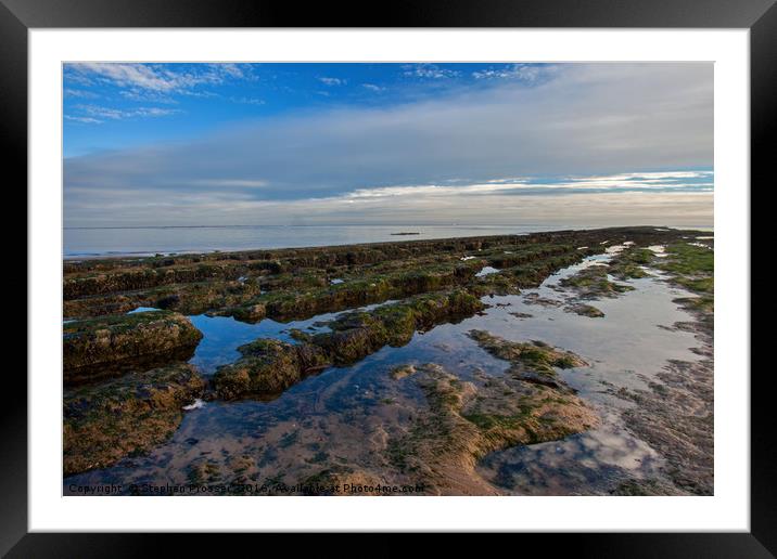 To infinity Framed Mounted Print by Stephen Prosser