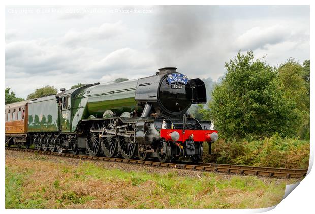 Flying Scotsman, Severn Valley 25/09/2016 Print by The Tog