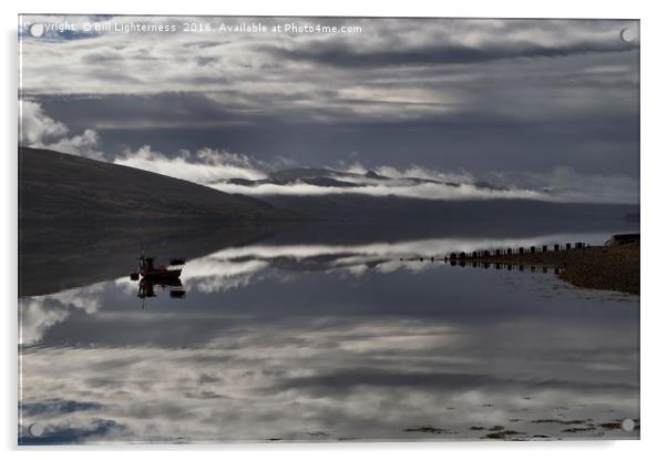 The Beauty of Loch Fyne Acrylic by Bill Lighterness