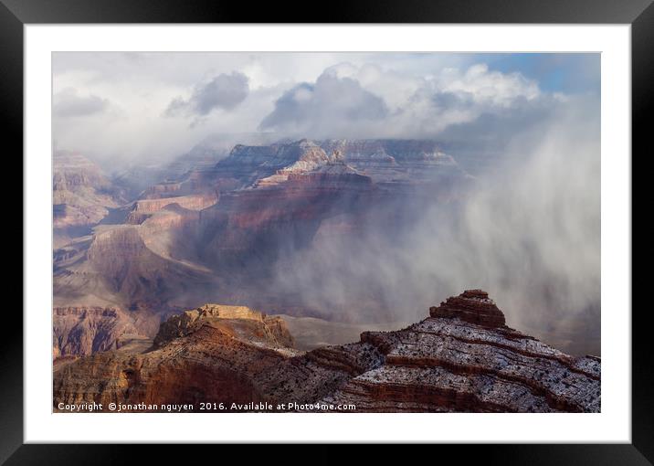 Open The Fog Curtain Framed Mounted Print by jonathan nguyen