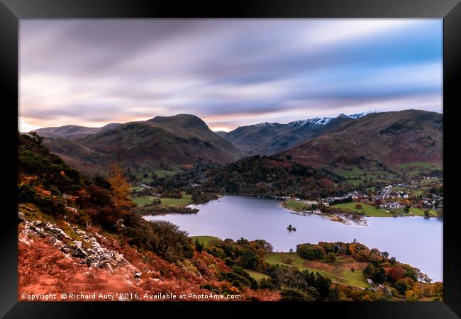 View of Patterdale Framed Print by Richard Auty