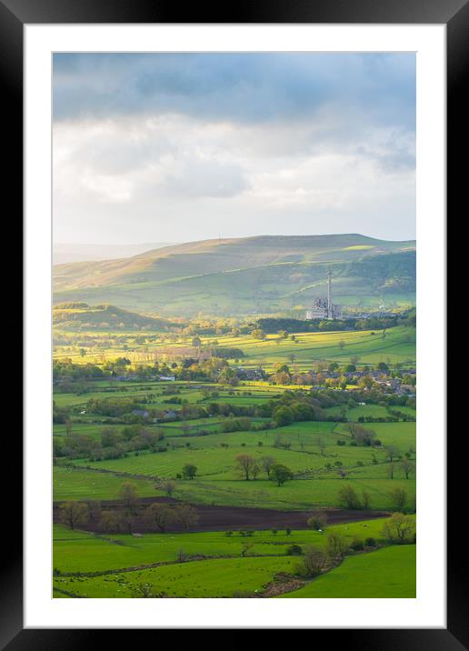 Hope valley cement works Framed Mounted Print by Jason Thompson