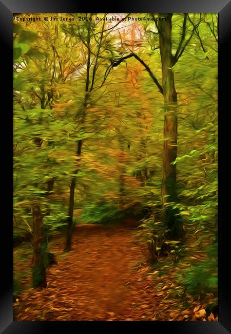Autumn Enchantment Framed Print by Jim Jones