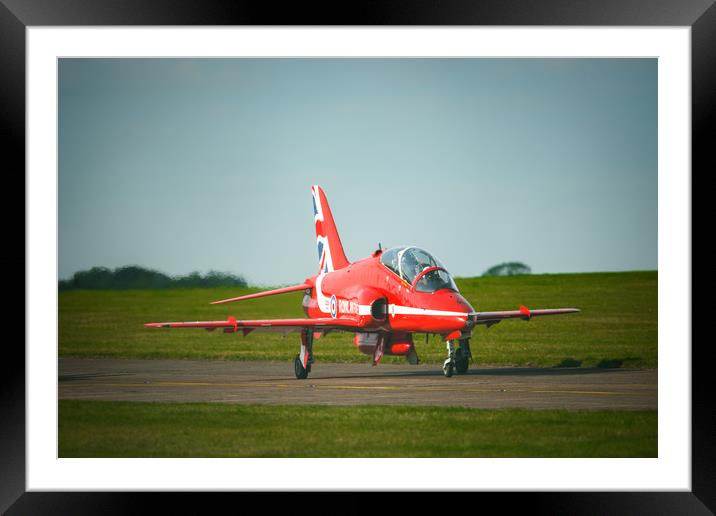 red arrow Framed Mounted Print by Jason Thompson