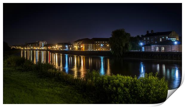 Gainsborough river trent Print by Jason Thompson