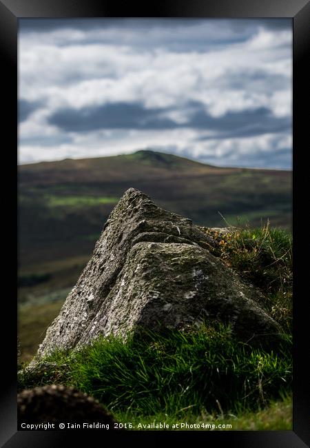 Granite View Framed Print by Iain Fielding