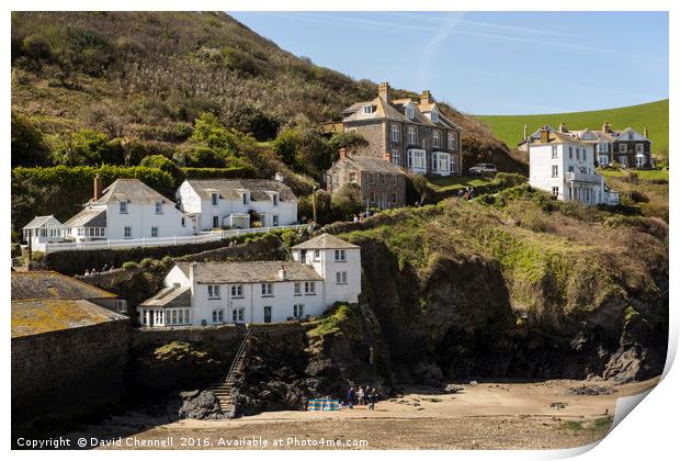 Port Isaac  Print by David Chennell