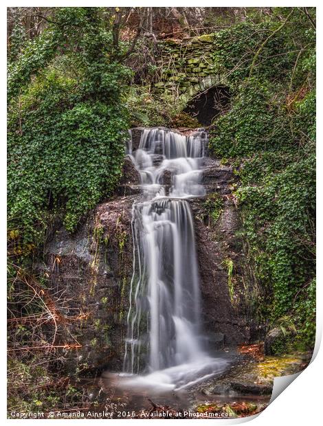 The Enchanting Eggleston Waterfall Print by AMANDA AINSLEY