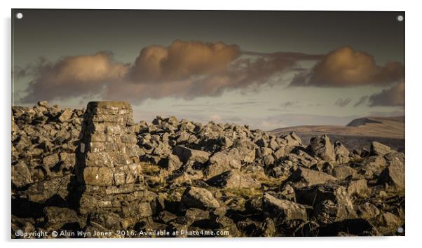 Black Mountain Acrylic by Alun Wyn Jones