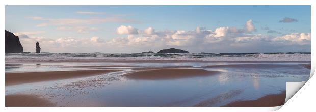 Sandwood Bay Panorama Print by Derek Beattie