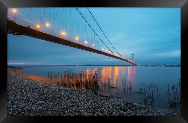 Humber bridge Framed Print by Jason Thompson